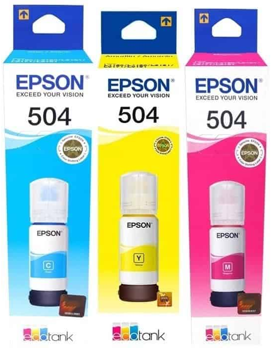 TINTA EPSON 504 CYAN